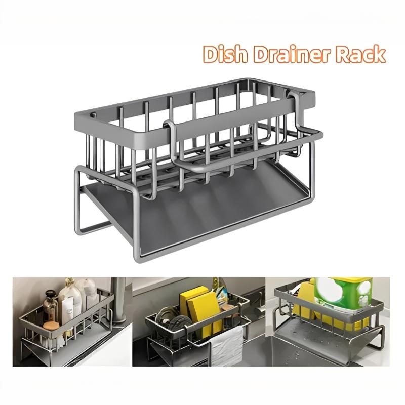 Kitchen Gadgets Storage Ideas - Porta Spugne con Porta Asciugamani, Organizzatore