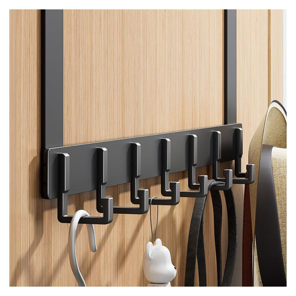 Kitchen Gadgets Storage Ideas - Ganci portaoggetti sopra la porta 6