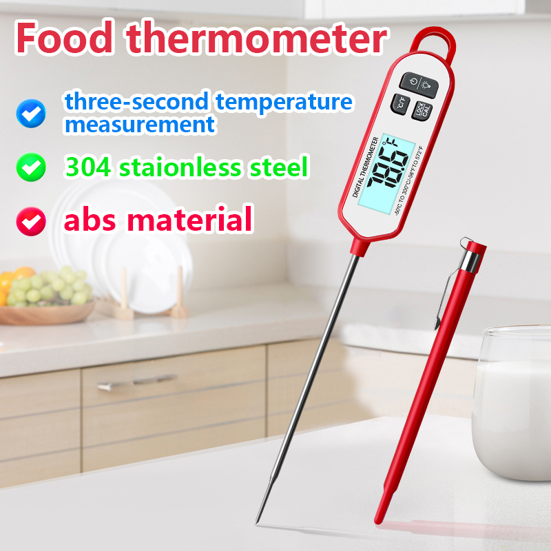 Meat Thermometer - Termometro digitale per carne Display retroilluminato