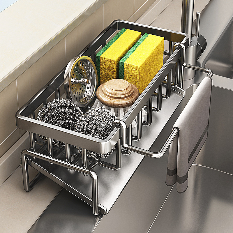 Kitchen Gadgets Storage Ideas - Mensola Compatta per Spezie da Montare