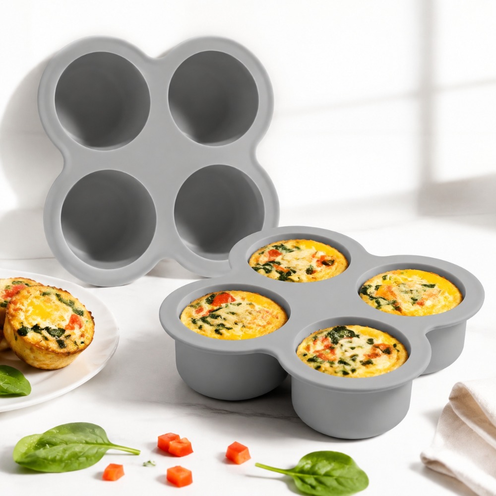 Air Fryer Accessories - Set di 2 Stampi per Uova