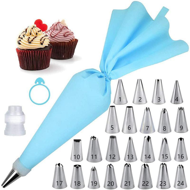 Kitchen Handy Gadgets - Set di ugelli per decorazione torte,
