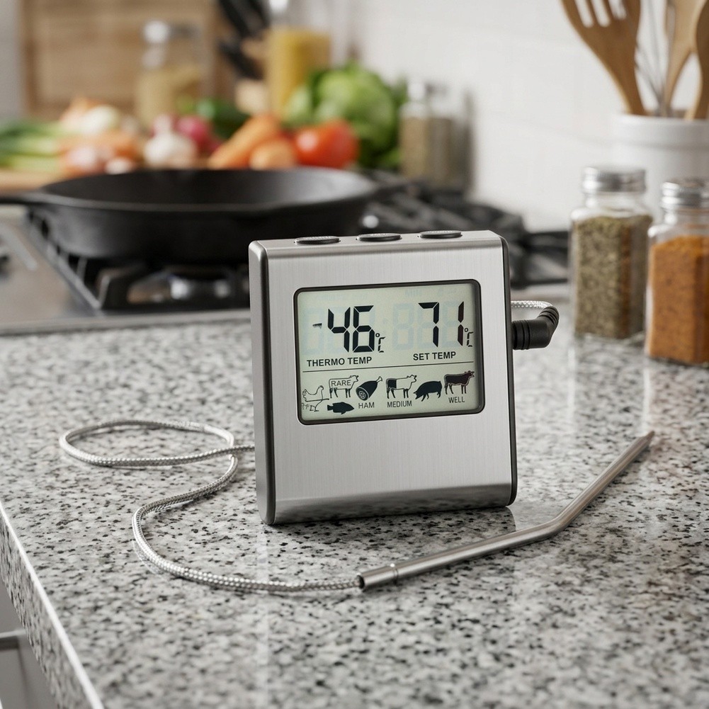 Termometro Digitale LCD per Ca - Meat Thermometer recensione e prezzo