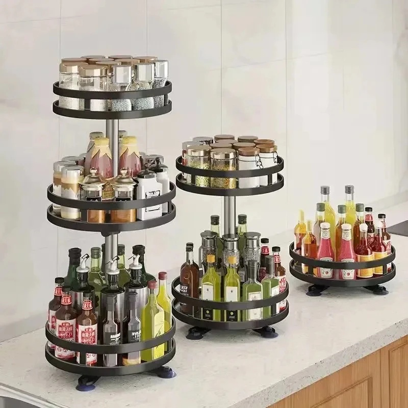 360 ° Portaspezie Girevole, Or - Kitchen Gadgets Storage Ideas recensione e prezzo