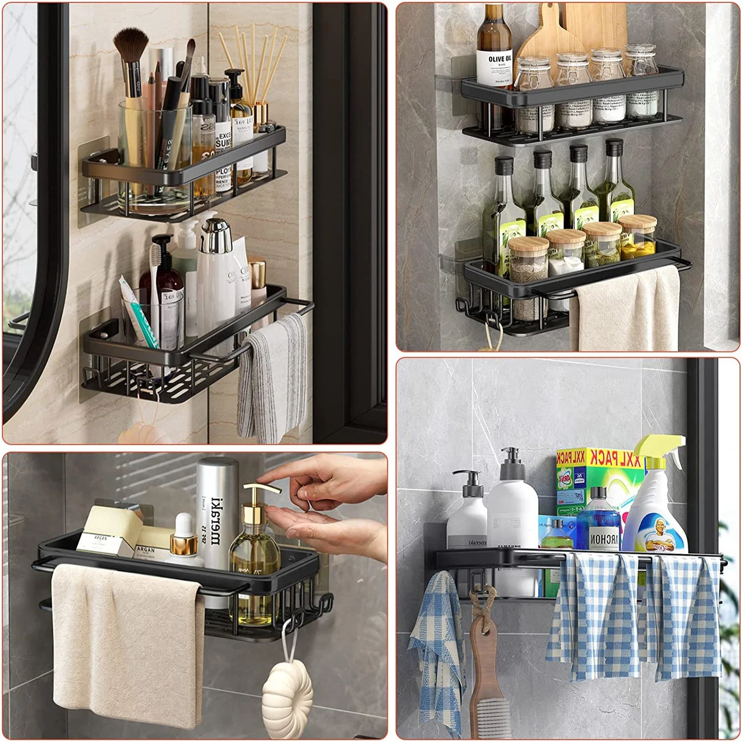 Mensola da bagno Organizzatore - Kitchen Gadgets Storage Ideas recensione e prezzo